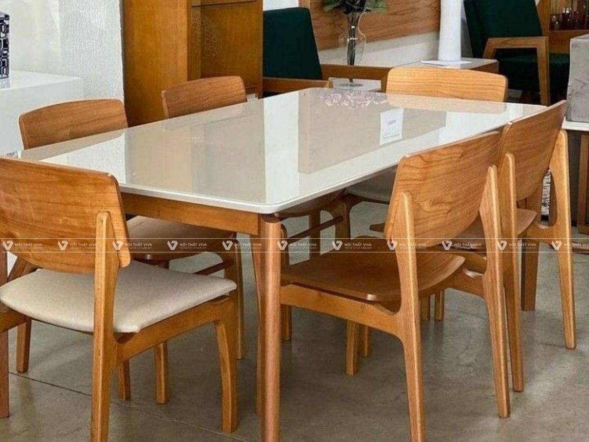 Vì sao bàn ăn mặt đá hiện đại được ưa chuộng trong không gian bếp?