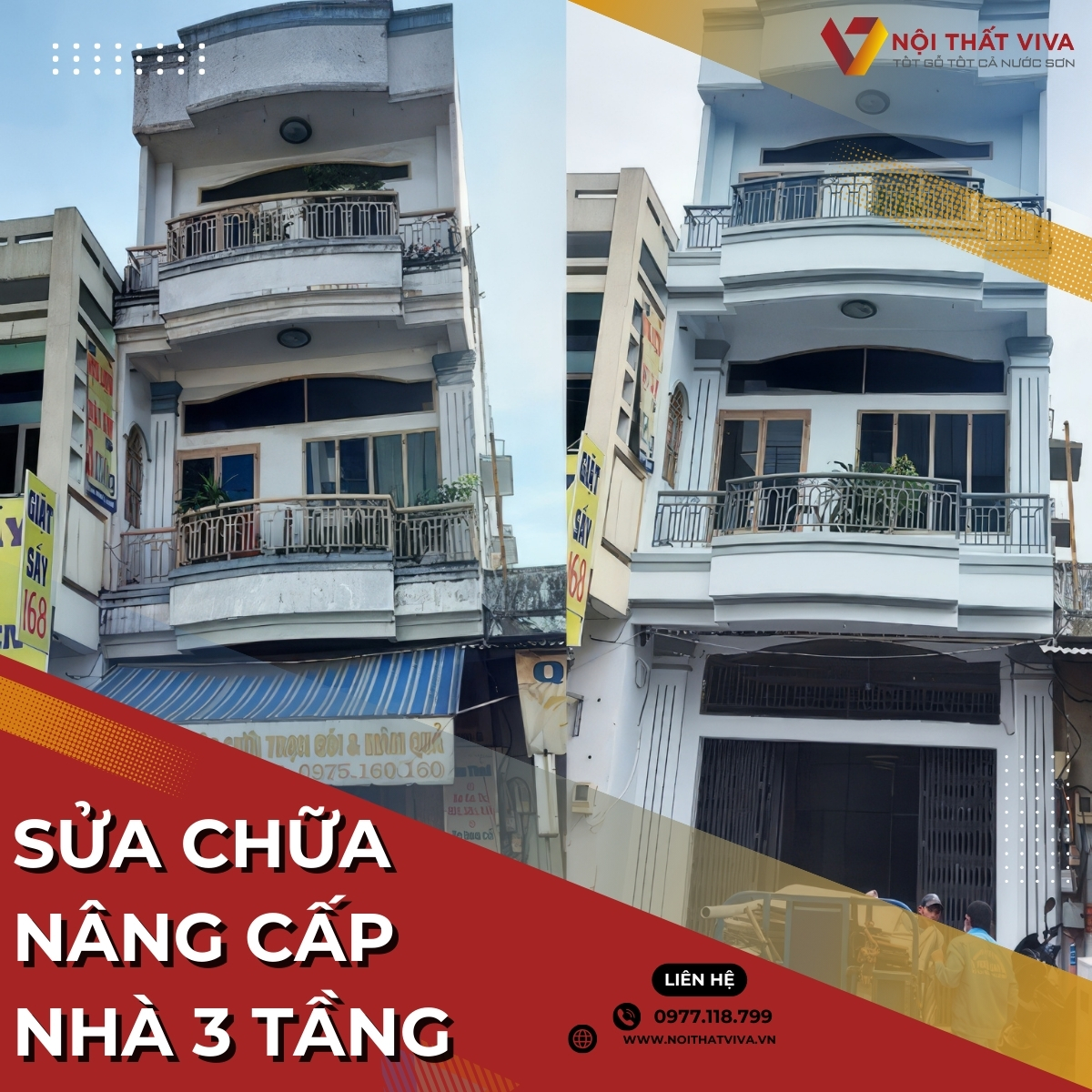 Dự trù chi phí sửa nhà 3 tầng trọn gói, tiết kiệm và các phương án thi công