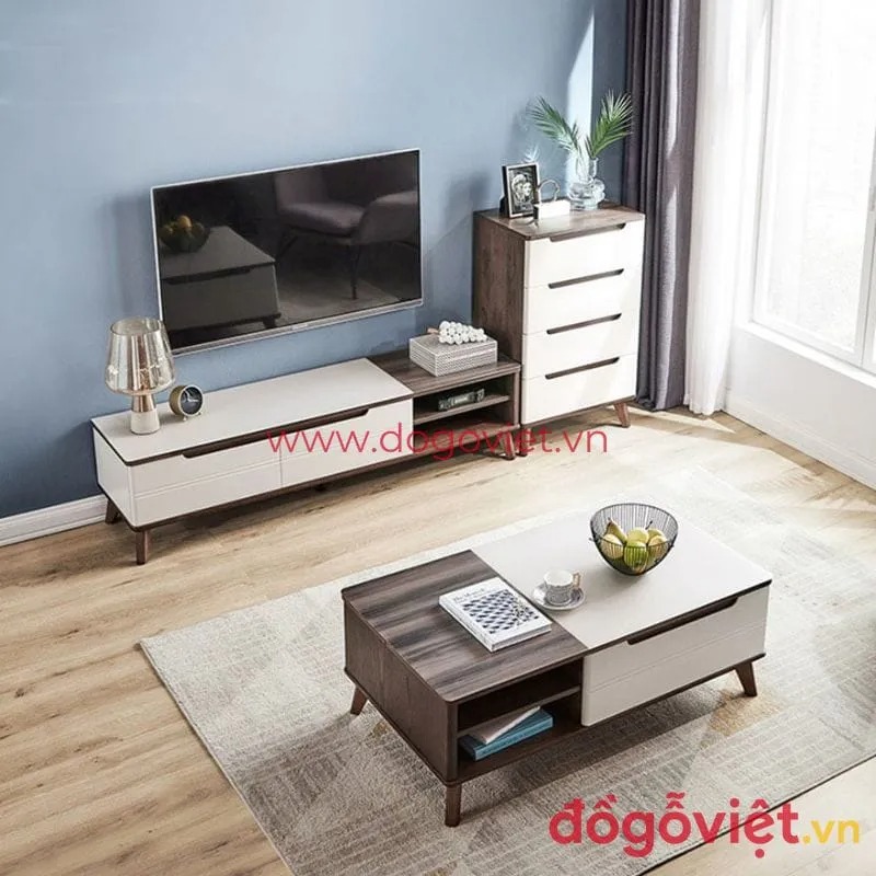 Xu hướng kệ tivi gỗ công nghiệp giá rẻ: Những mẫu đẹp, tiện ích không nên bỏ lỡ