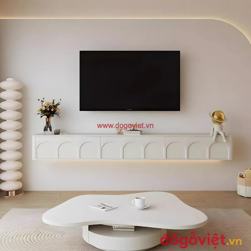 Xu hướng kệ tivi gỗ công nghiệp giá rẻ: Những mẫu đẹp, tiện ích không nên bỏ lỡ