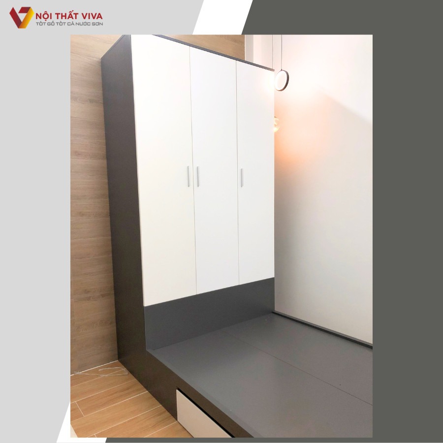 9 mẫu giường liền tủ thông minh đẹp & độc đáo được ưa chuộng nhất