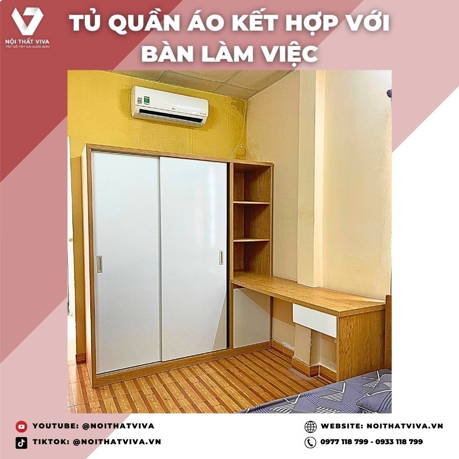 Xu hướng tủ quần áo thông minh thịnh hành và 6 kinh nghiệm khi mua