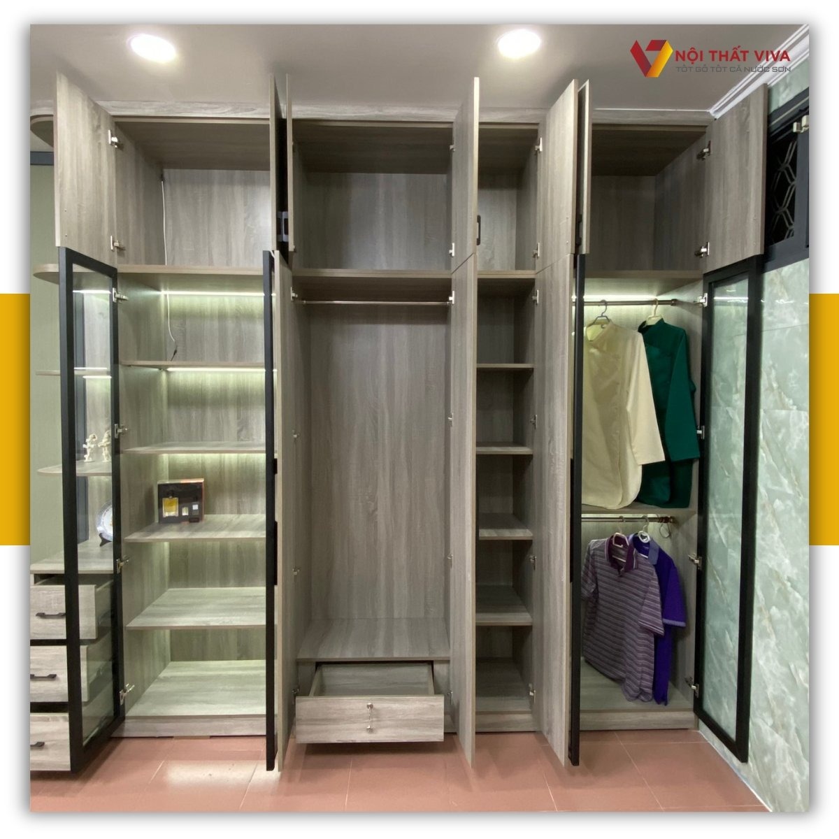 Xu hướng tủ quần áo thông minh thịnh hành và 6 kinh nghiệm khi mua