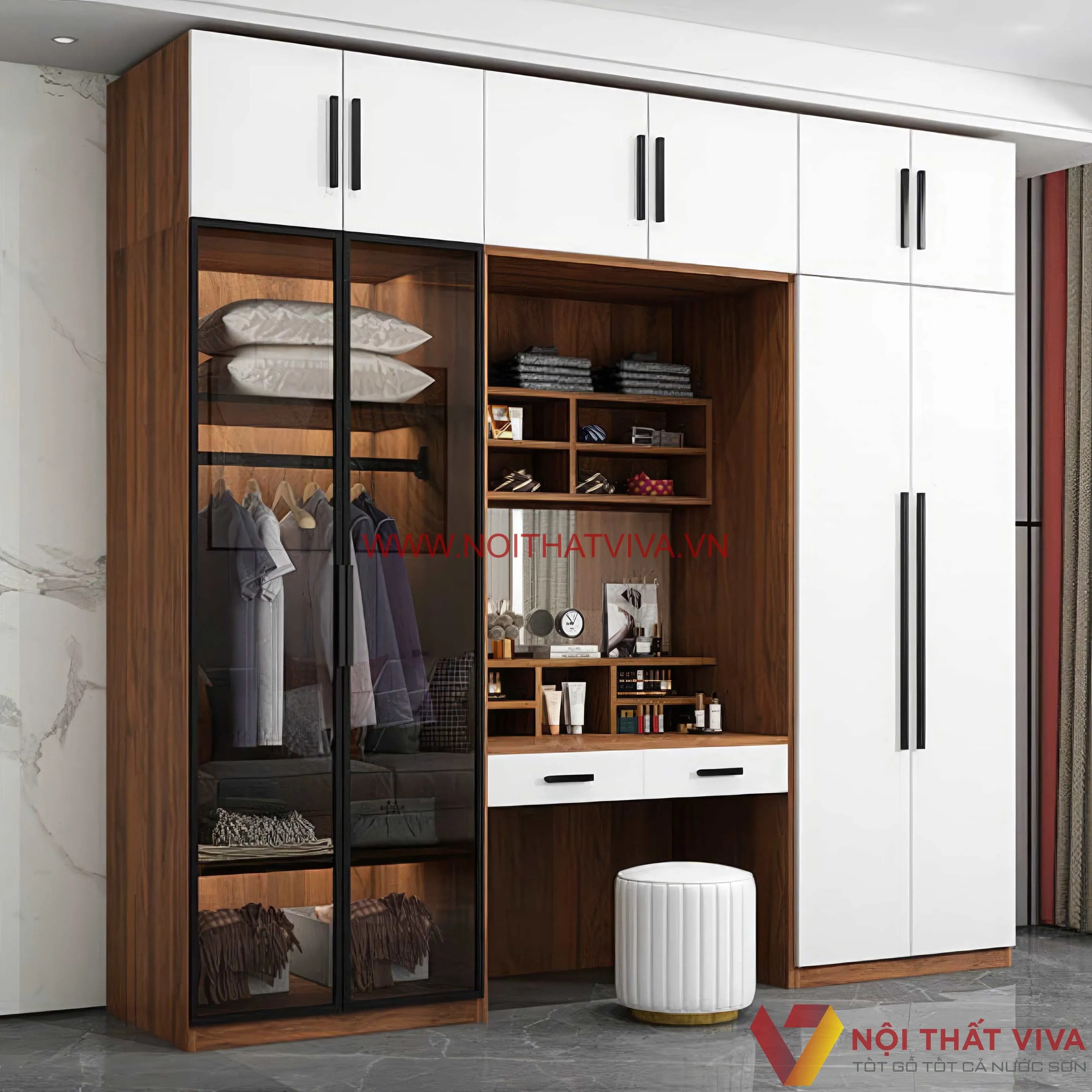 Xu hướng tủ quần áo thông minh thịnh hành và 6 kinh nghiệm khi mua