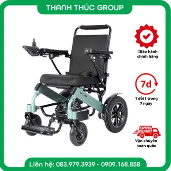 Xe Lăn Điện Gấp Gọn Lucass XE-612L