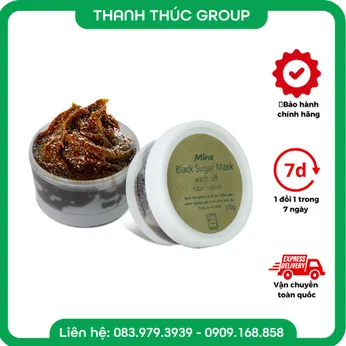 TẨY TẾ BÀO CHẾT ĐƯỜNG ĐEN 100G