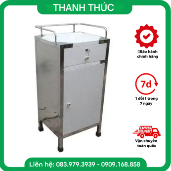 Tủ inox đầu giường bệnh nhân