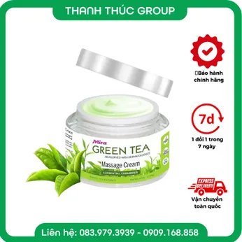 KEM MASSAGE TRÀ XANH 150G