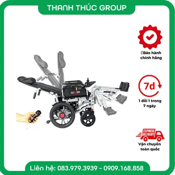 Xe lăn điện ngả lưng JAZZ S803 (có Remote)