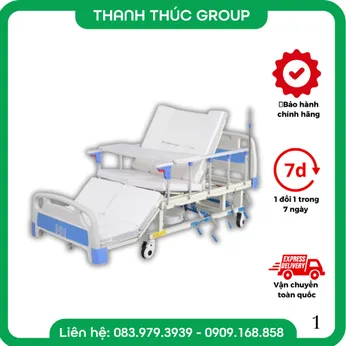 Giường bệnh đa năng 4 tay quay GB-C41
