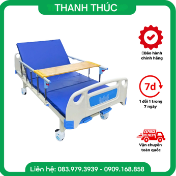 Giường bệnh 2 tay quay LUCASS VGB2