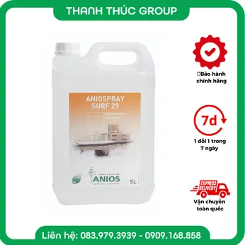 DUNG DỊCH KHỬ KHUẨN ANIOSPRAY SURF 29 5L
