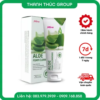 Sữa Rửa Mặt Mira Lô Hội 100g