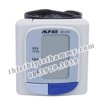 Máy đo huyết áp điện tử ALPK2 WS-910