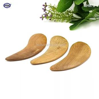 COMBO 2 Dụng cụ cạo gió mát xa LÀM MỊN DA MẶT bằng gỗ thơm - MH878 - HAHANCO