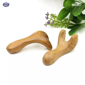 Dụng Cụ Mát xa Gỗ thơm - Cổ, vai, mắt, mũi, mặt, kiểu thái (MH857) HAHANCO