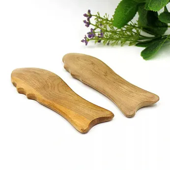 COMBO 2 Dụng cụ cạo gió mát xa hình trái Tim bằng gỗ thơm - MH879 - HAHANCO