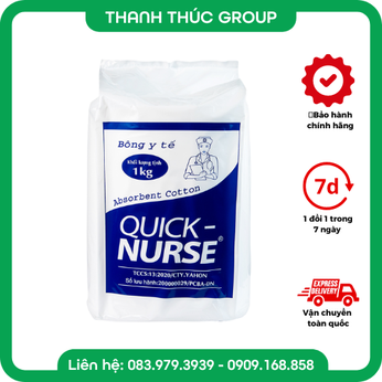 Bông Gòn Y Tế Quick Nurse Khối Lượng 1kg