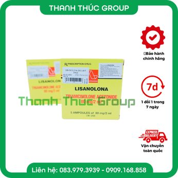 Thuốc Sẹo Lisanolona Hộp 5 Ống