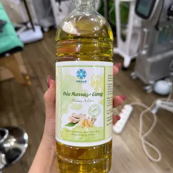 DẦU MASSAGE GỪNG