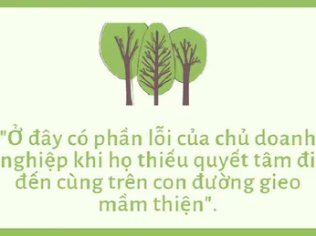 Xã hội cần gieo mầm thiện