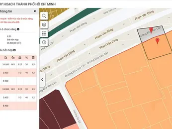 Ứng dụng “Thông tin quy hoạch TPHCM”: Thêm nhiều thông tin, dữ liệu về quy hoạch