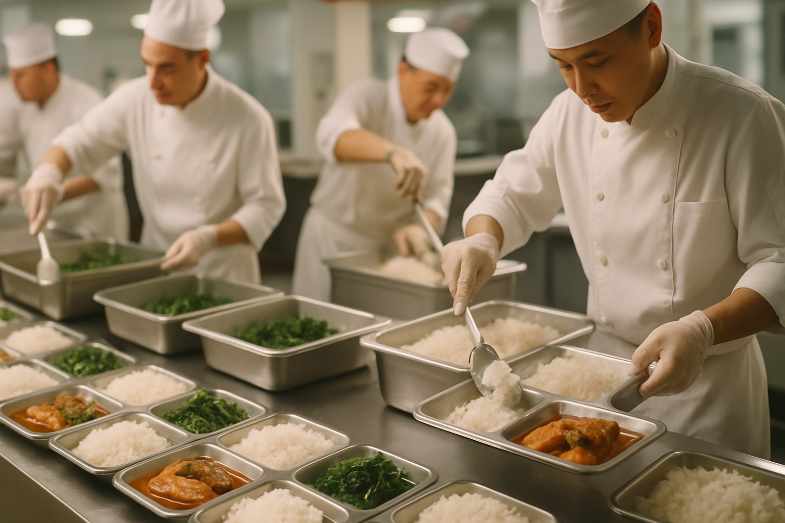 Tôm và phi lê cá đông lạnh đóng gói hút chân không, kiểm tra nhiệt độ khi nhận hàng