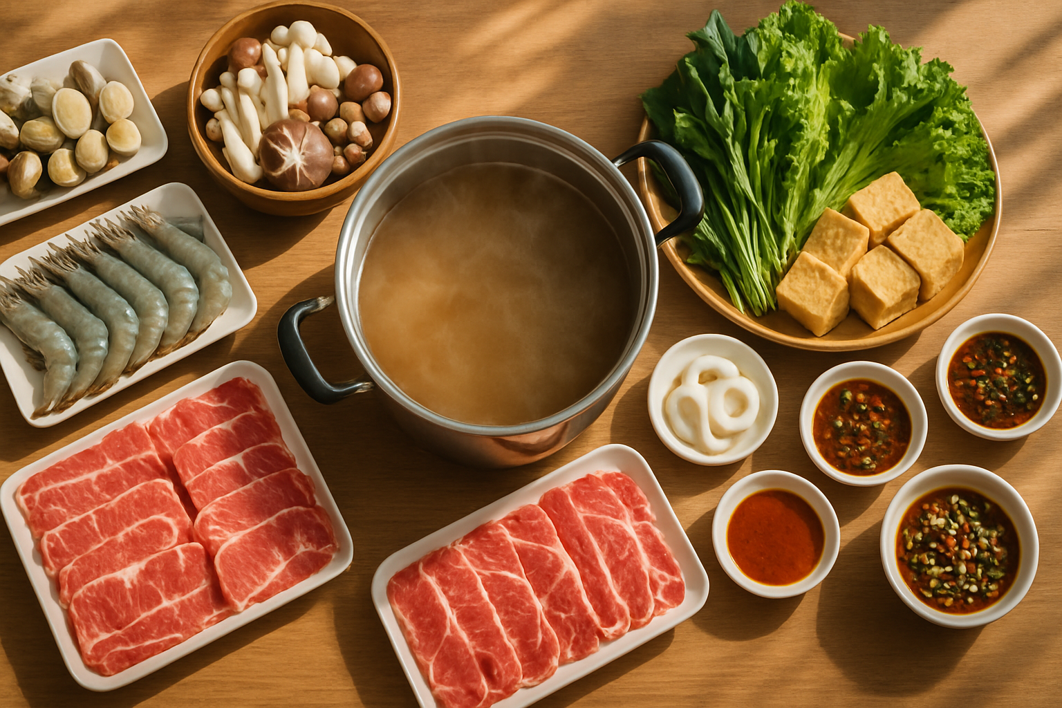 Combo lẩu cho gia đình: gợi ý combo thịt bò & hải sản tiện lợi