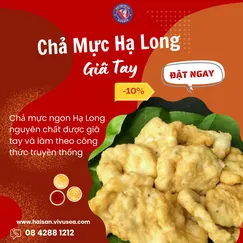 Chả Mực Giã Tay Hạ Long Tại Sài Gòn