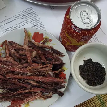 Bò Gác Bếp Dân Tộc 