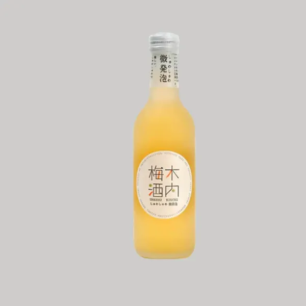 Rượu mơ Nhật Bản Sparkling Kiuchi Umeshu sủi bọt, lôi cuốn