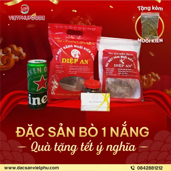 Đặc Sản Bò Một Nắng Phú Yên 