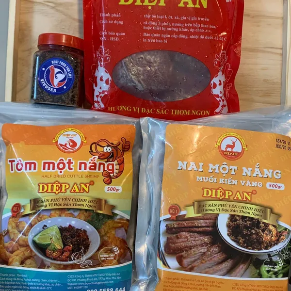 Bò Một Nắng Muối Kiến Vàng Phú Yên 500gr