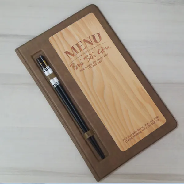 QUÀ TẶNG GỖ KHẮC LASER MENU