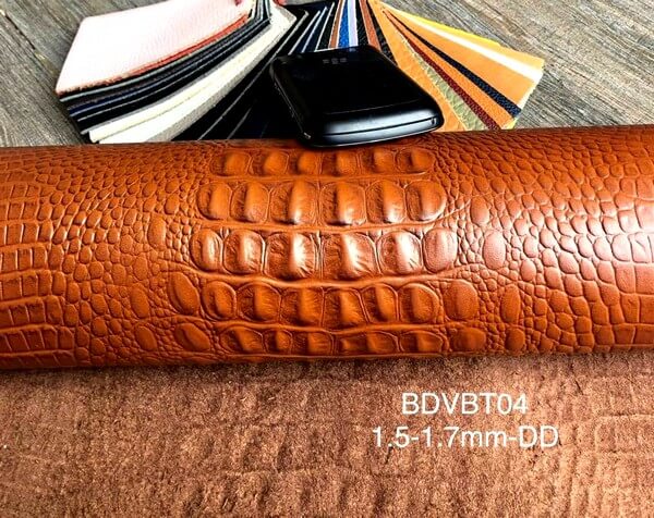 da bò dập vân cá sấu