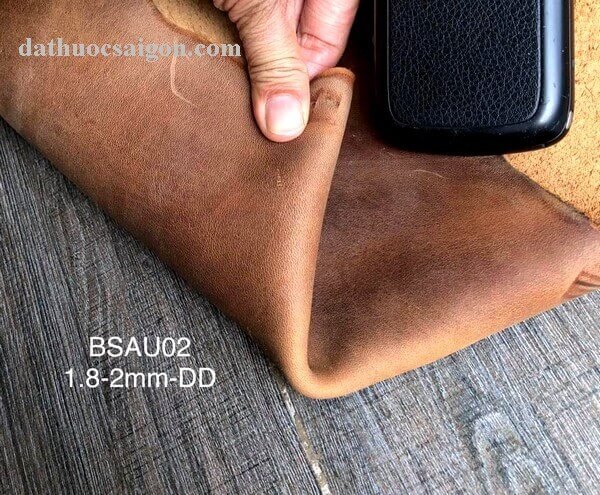 chất liệu da bò sáp