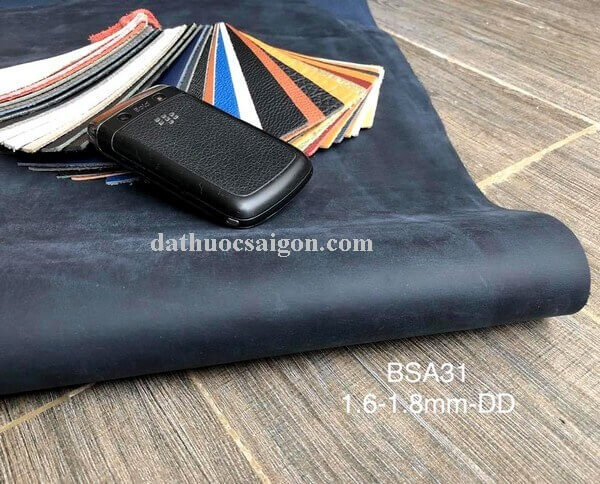 chất liệu da bò sáp