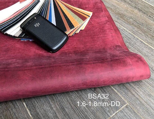 Da bò sáp ngựa điên bán da bò làm đồ handmade