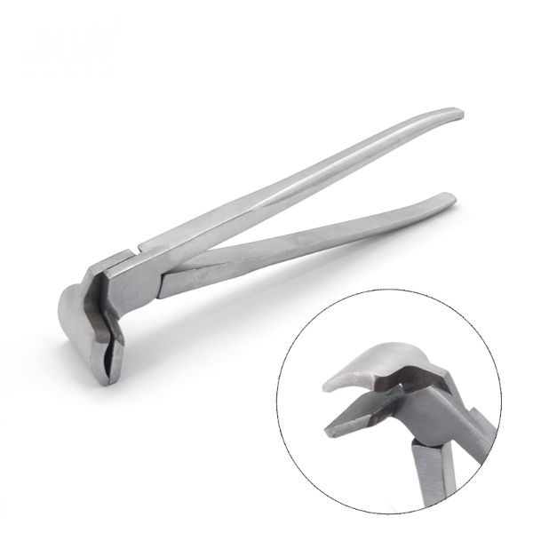 Kiềm mỏ vịt cong dụng cụ may đồ da handmade