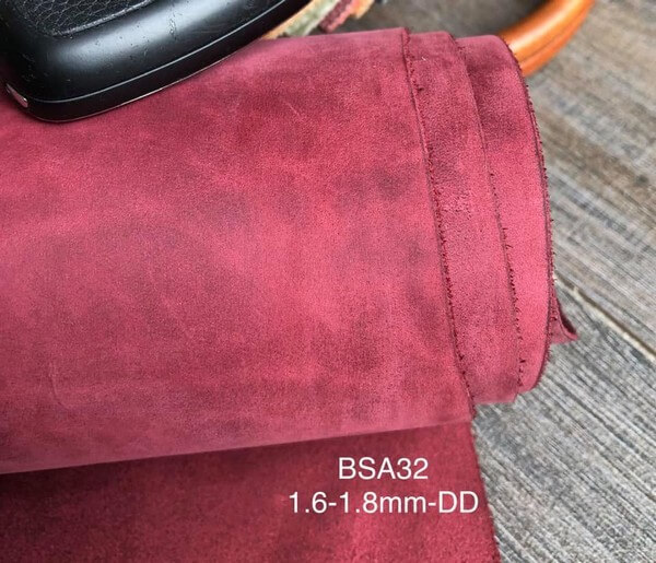 Da bò sáp ngựa điên bán da bò làm đồ handmade