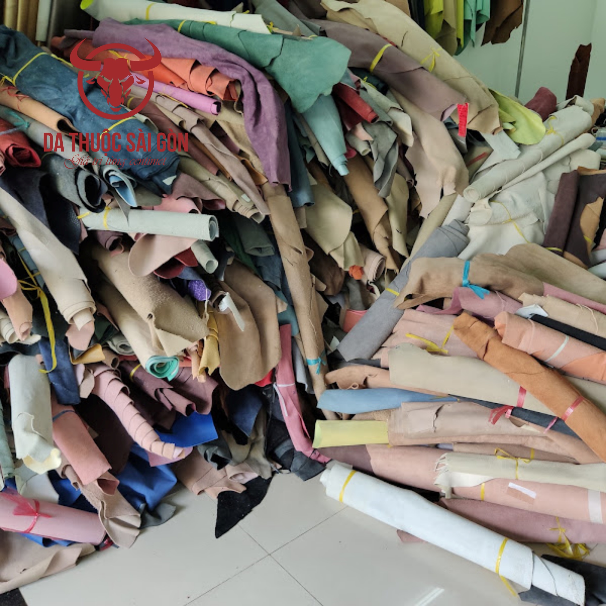 bán da bò vụn, da phế liệu