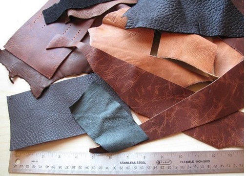 bán da bò vụn, da phế liệu