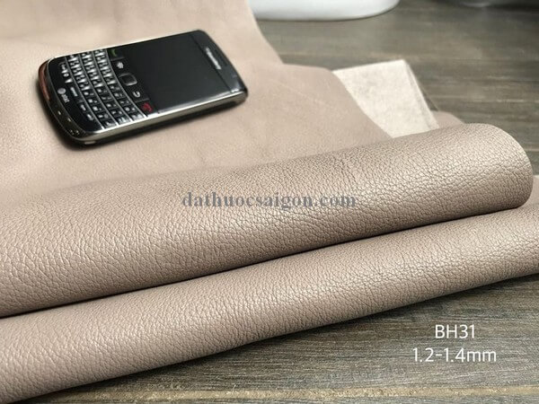 các loại da bò thuộc