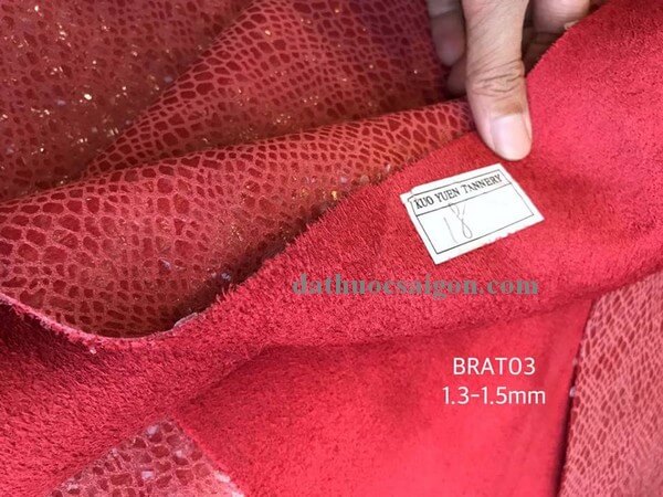 các loại da bò thuộc