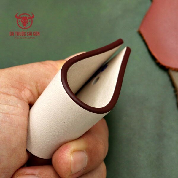 cách sơn viền cạnh da