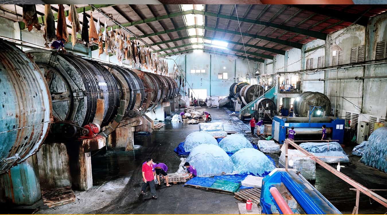 cách thuộc da bò đơn giản
