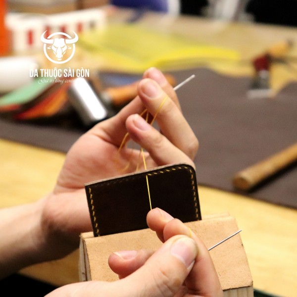 Chỉ sáp may da 0.5mm đỏ tươi