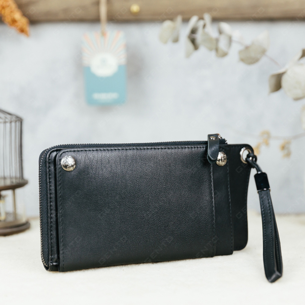 chỉ sáp may da 0.5mm xanh navy