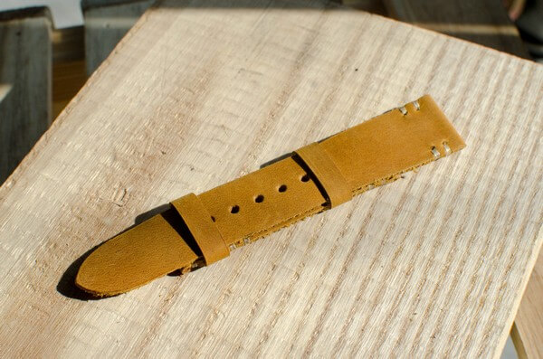 dây đồng hồ da bò sáp