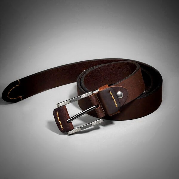 dây nịt da bò sáp